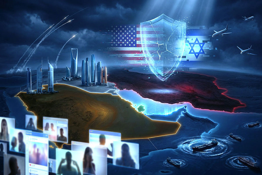 الحرب على إيران.. حين يتكلم الفضاء الرقمي الخليجي